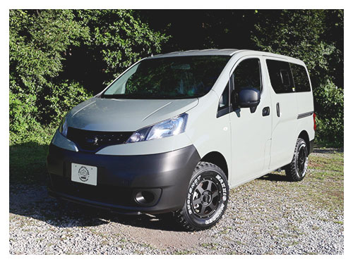 VANLIFEVILLAGE NV200 earth label VL cargo 4WD